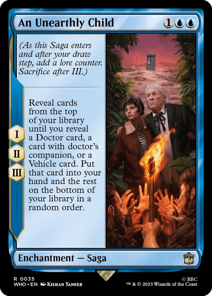 Image for An Unearthly Child (35) [Universes Beyond: Doctor Who]