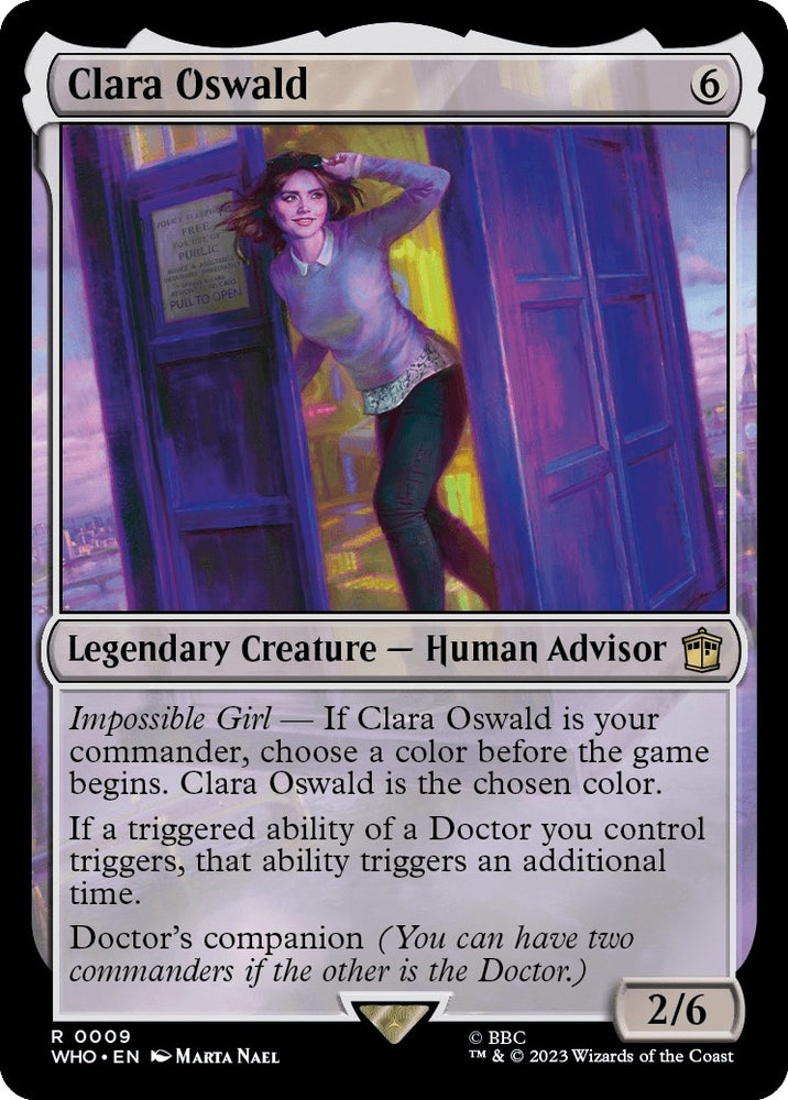 Image for Clara Oswald (9) [Universes Beyond: Doctor Who]
