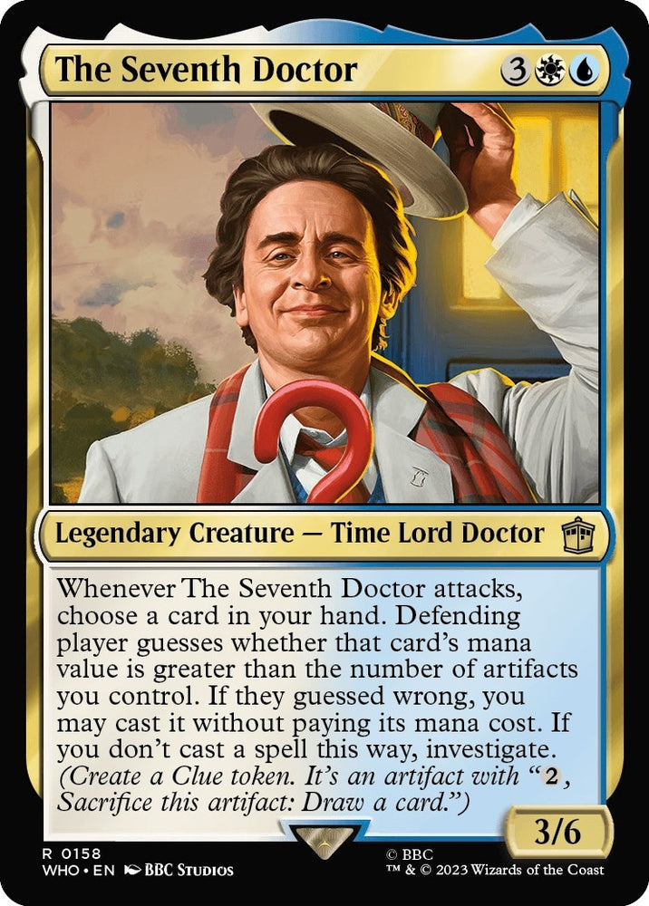 Image for The Seventh Doctor (158) [Universes Beyond: Doctor Who]