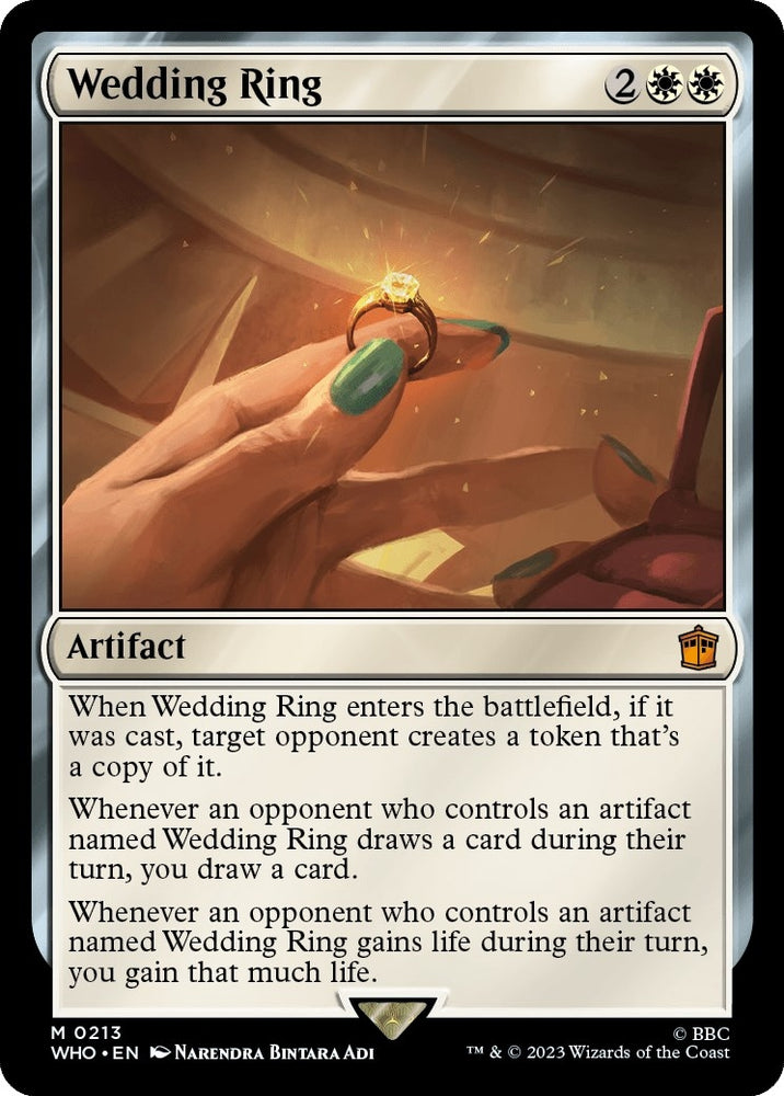 Image for Wedding Ring (213) [Universes Beyond: Doctor Who]