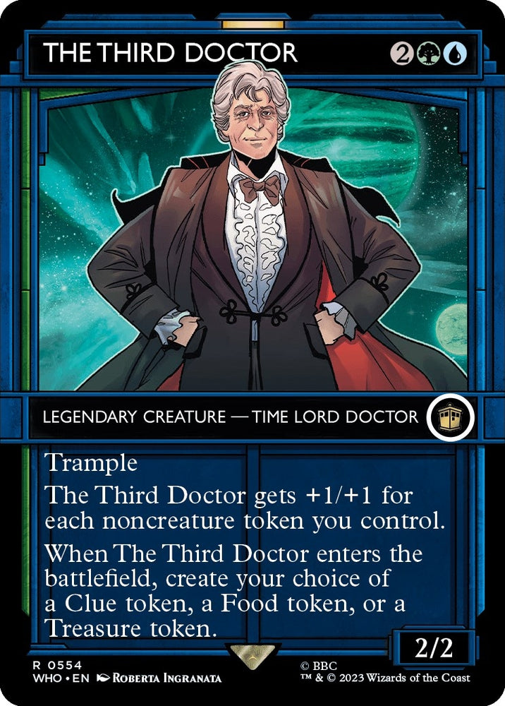 Image for The Third Doctor (Showcase) (554) - Magic: The Gathering