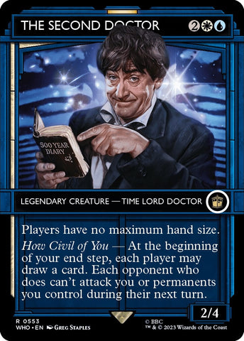 Image for The Second Doctor (Showcase) (553) [Universes Beyond: Doctor Who]