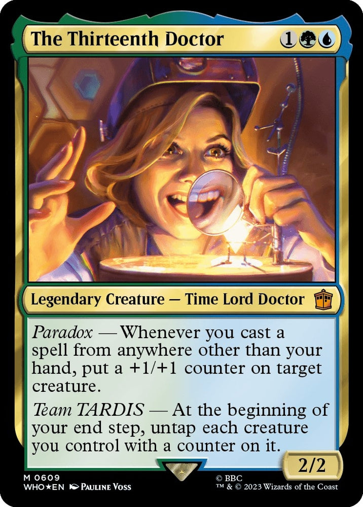 Image for The Thirteenth Doctor (Surge Foil) (609) [Universes Beyond: Doctor Who]