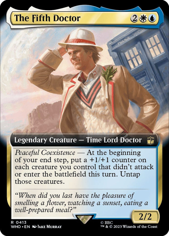 Image for The Fifth Doctor (Extended Art) (413) - Magic: The Gathering