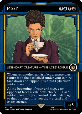Image for Missy (Showcase) (Surge Foil) (1137) [Universes Beyond: Doctor Who]