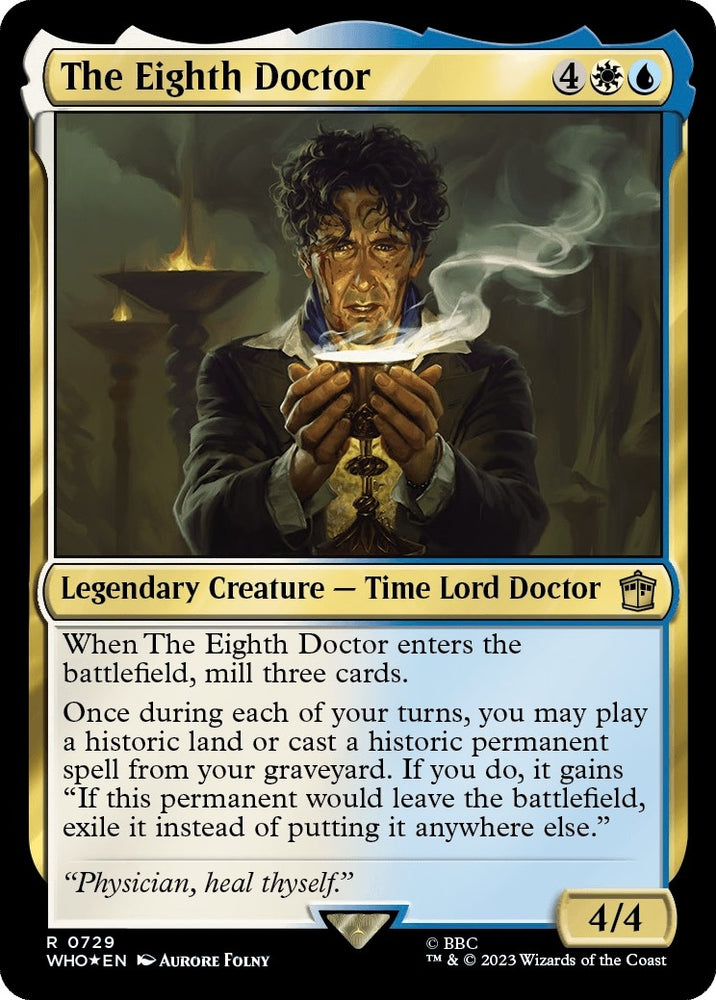 Image for The Eighth Doctor (Surge Foil) (729) [Universes Beyond: Doctor Who]