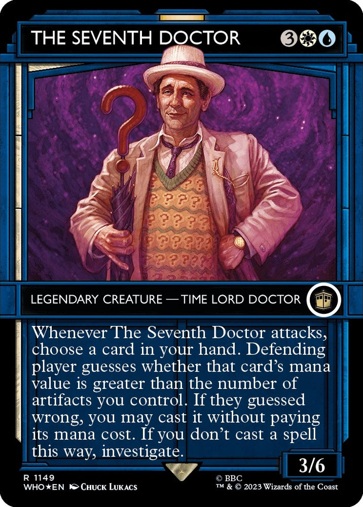 Image for The Seventh Doctor (Showcase) (Surge Foil) (1149) [Universes Beyond: Doctor Who]