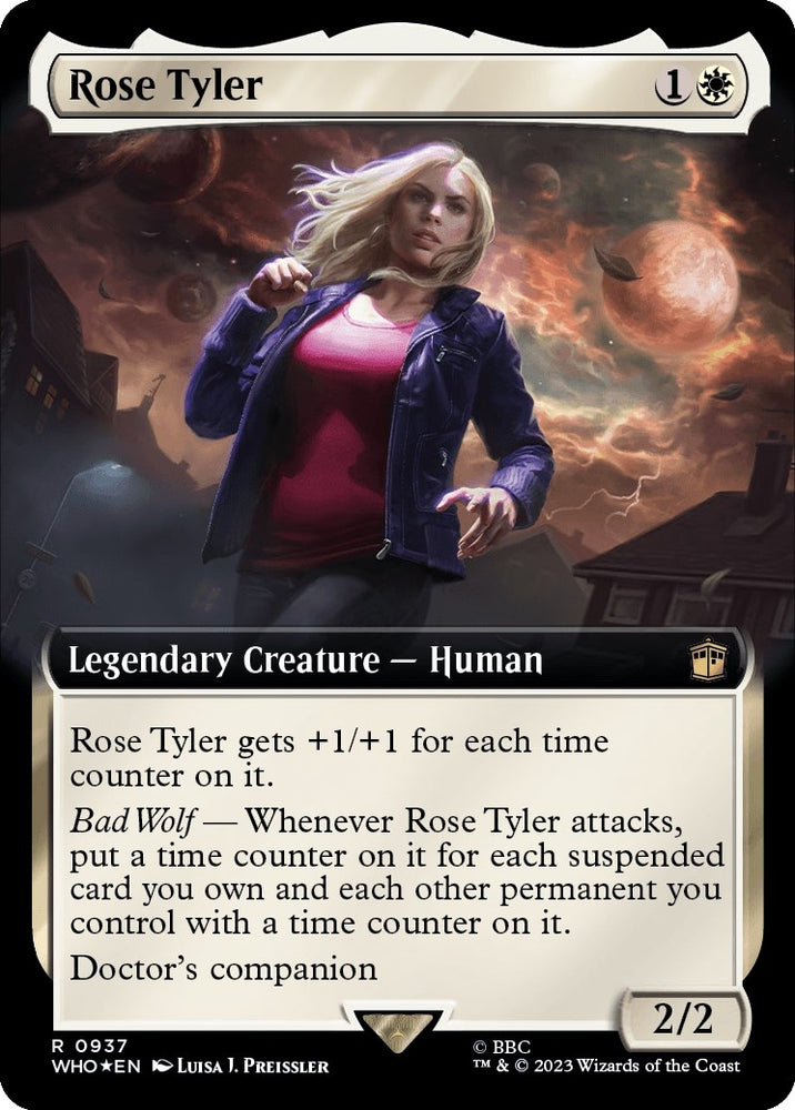 Image for Rose Tyler (Extended Art) (Surge Foil) (937) [Universes Beyond: Doctor Who]