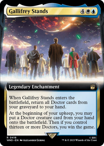Image for Gallifrey Stands (Extended Art) (418) [Universes Beyond: Doctor Who]