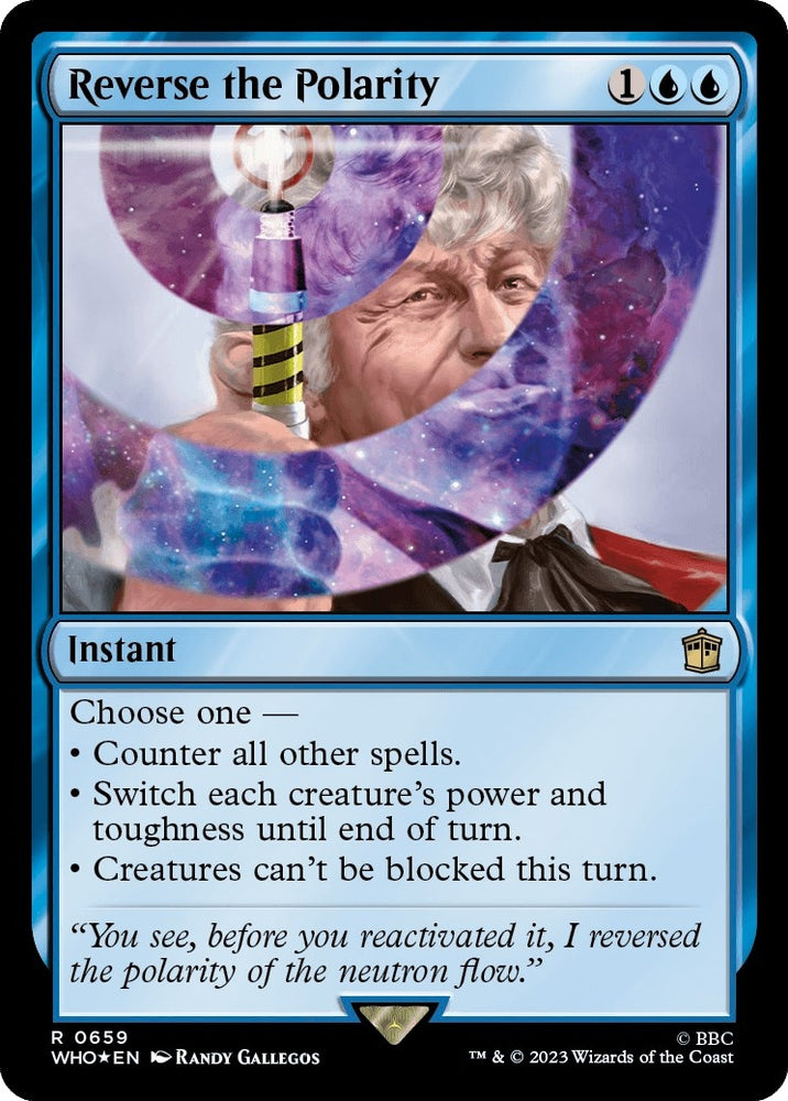 Image for Reverse the Polarity (Surge Foil) (659) [Universes Beyond: Doctor Who]