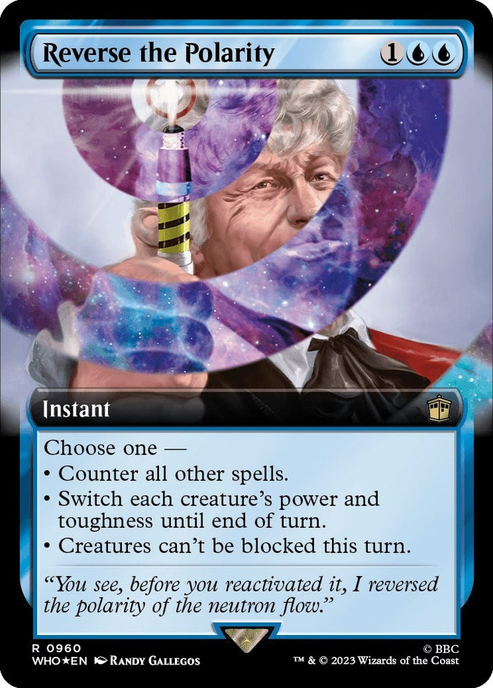 Image for Reverse the Polarity (Extended Art) (Surge Foil) (960) [Universes Beyond: Doctor Who]