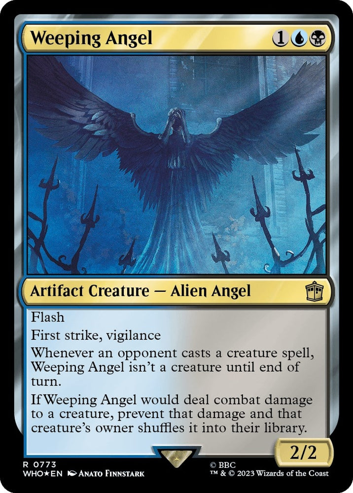 Image for Weeping Angel (Surge Foil) (773) [Universes Beyond: Doctor Who]