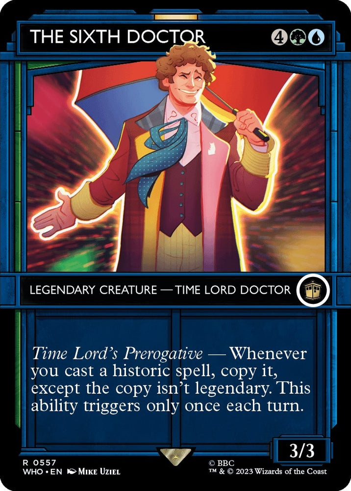 Image for The Sixth Doctor (Showcase) (557) - Magic: The Gathering