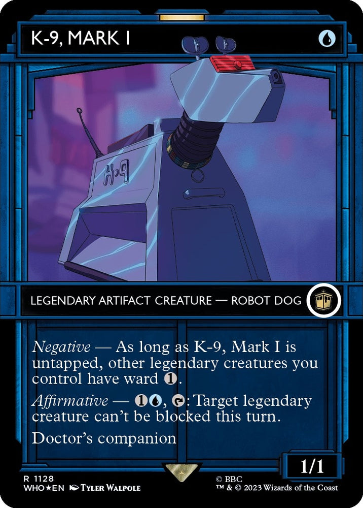 Image for K-9, Mark I (Showcase) (Surge Foil) (1128) [Universes Beyond: Doctor Who]