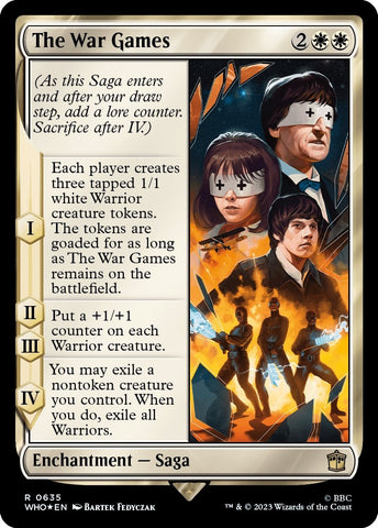 Image for The War Games (Surge Foil) (635) [Universes Beyond: Doctor Who]