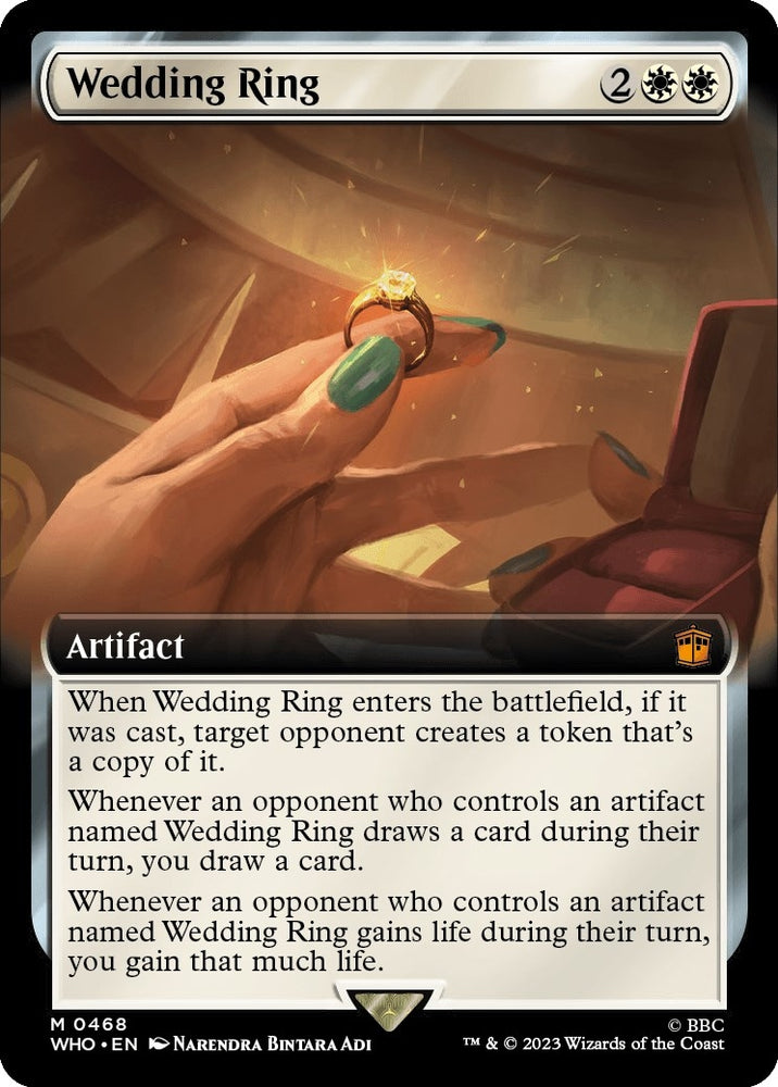 Image for Wedding Ring (Extended Art) (468) [Universes Beyond: Doctor Who]