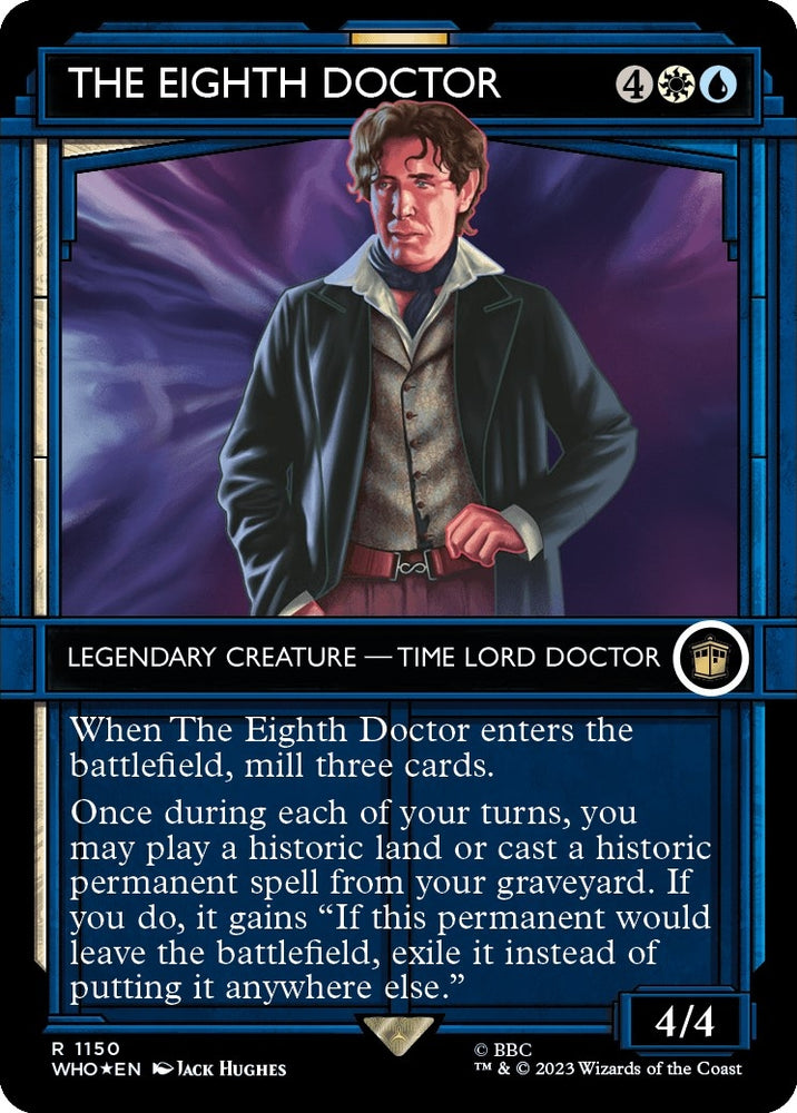 Image for The Eighth Doctor (Showcase) (Surge Foil) (1150) [Universes Beyond: Doctor Who]