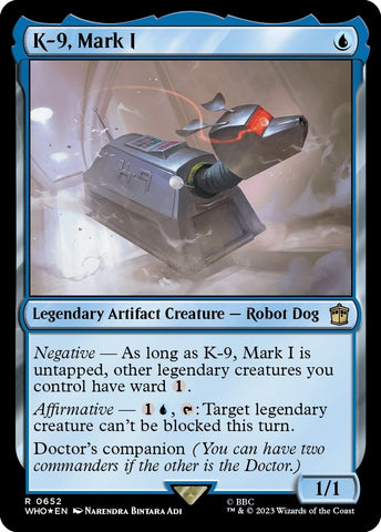 Image for K-9, Mark I (Surge Foil) (652) [Universes Beyond: Doctor Who]