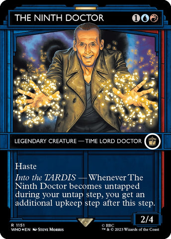 Image for The Ninth Doctor (Showcase) (Surge Foil) (1151) [Universes Beyond: Doctor Who]
