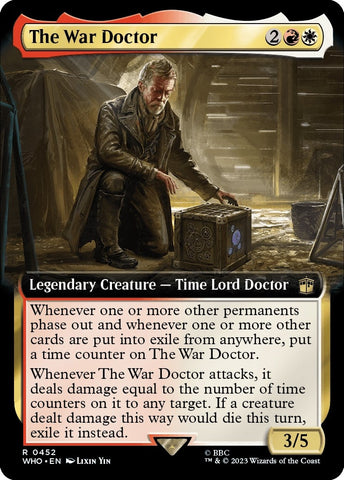 Image for The War Doctor (Extended Art) (452) - Magic: The Gathering
