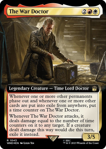 Image for The War Doctor (Extended Art) (Surge Foil) (1043) [Universes Beyond: Doctor Who]