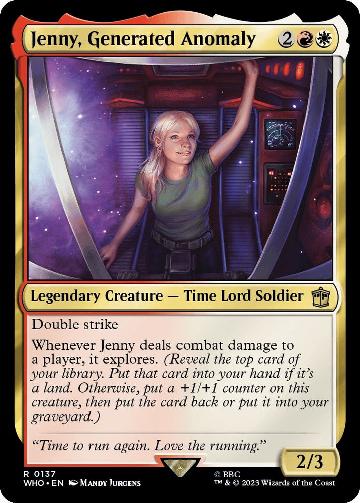 Image for Jenny, Generated Anomaly (137) [Universes Beyond: Doctor Who]