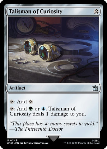 Image for Talisman of Curiosity (249) [Universes Beyond: Doctor Who]