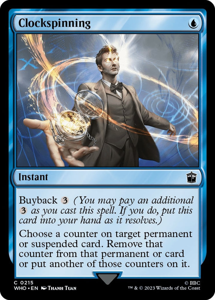 Image for Clockspinning (215) [Universes Beyond: Doctor Who]