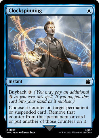Image for Clockspinning (215) [Universes Beyond: Doctor Who]