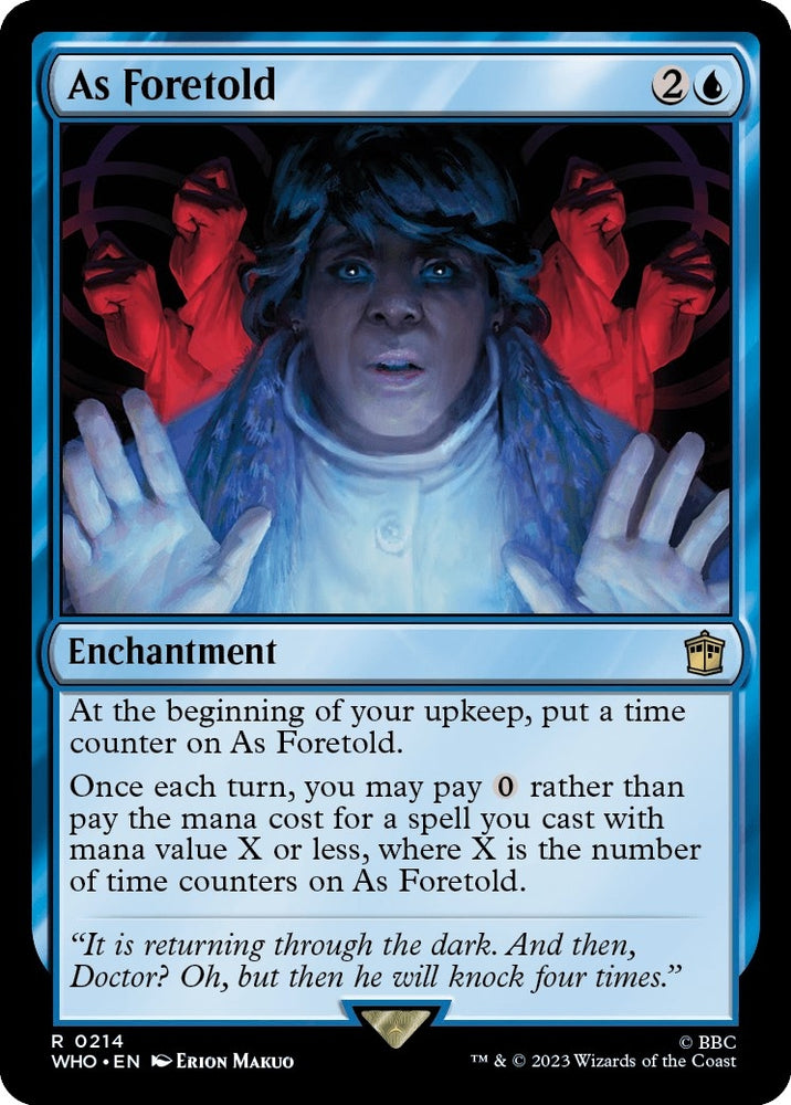 Image for As Foretold (214) [Universes Beyond: Doctor Who]