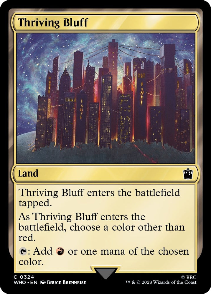 Image for Thriving Bluff (324) [Universes Beyond: Doctor Who]