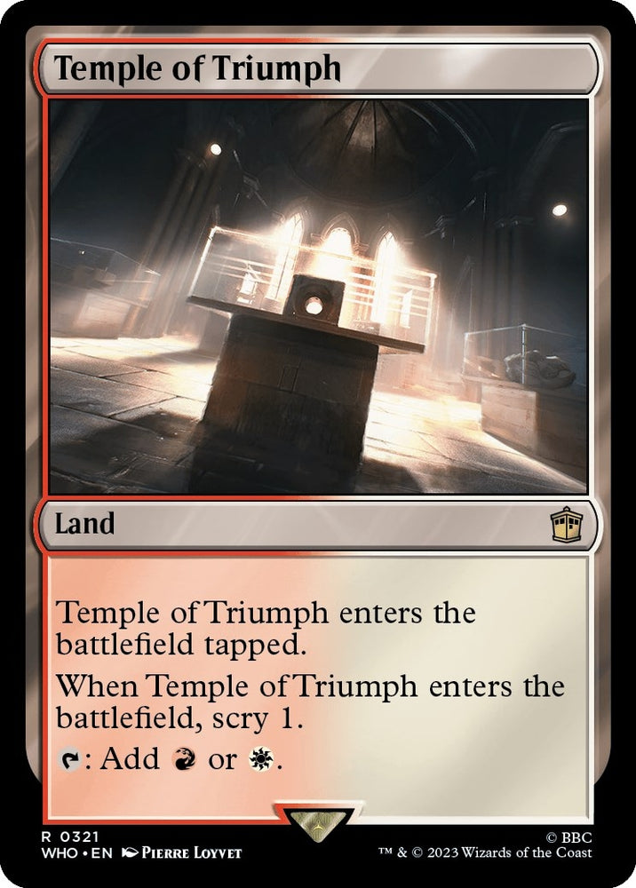 Image for Temple of Triumph (321) [Universes Beyond: Doctor Who]