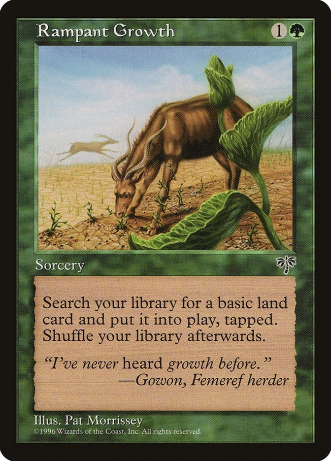 Image for Rampant Growth [Mirage]