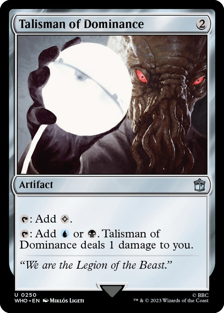 Image for Talisman of Dominance (250) [Universes Beyond: Doctor Who]