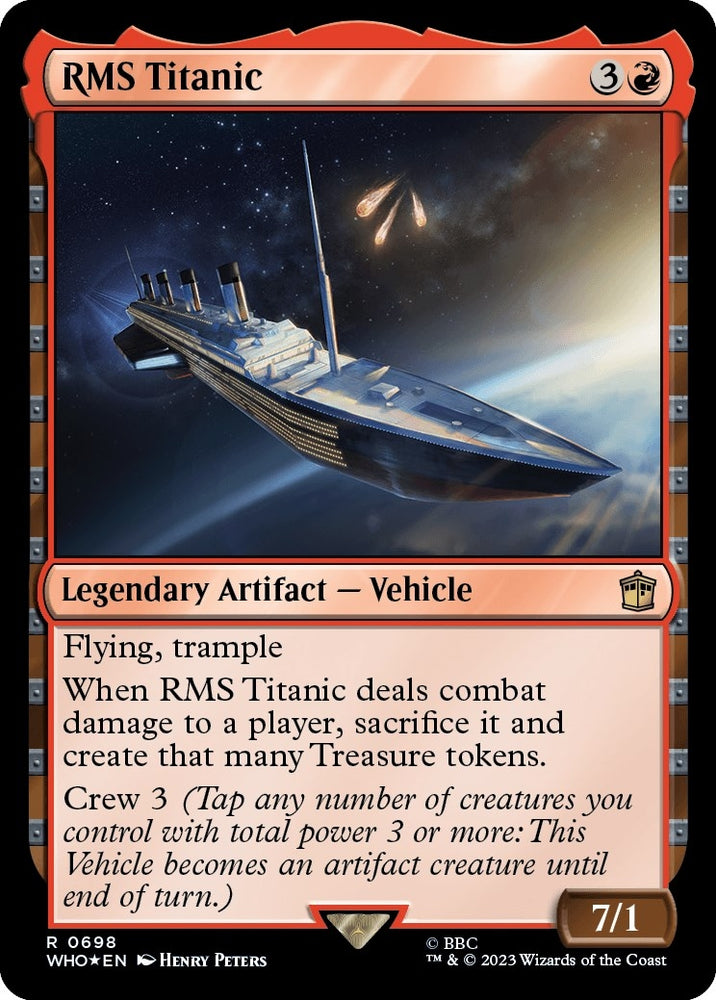 Image for RMS Titanic (Surge Foil) (698) [Universes Beyond: Doctor Who]