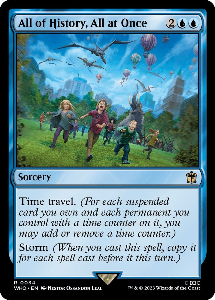 Image for All of History, All at Once (34) [Universes Beyond: Doctor Who]