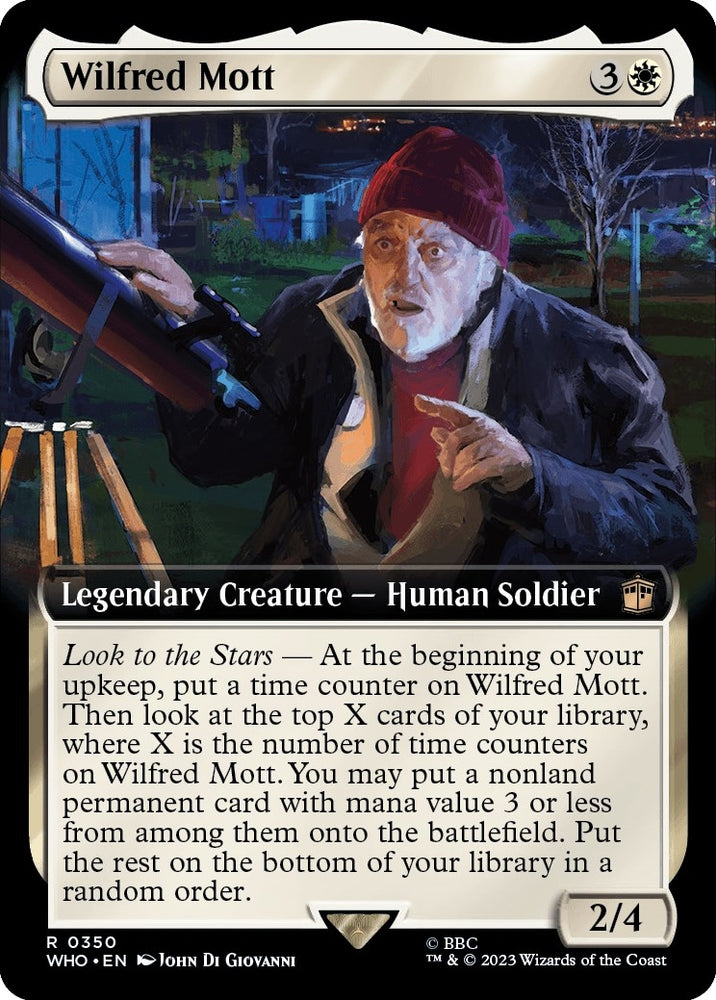 Image for Wilfred Mott (Extended Art) (350) [Universes Beyond: Doctor Who]