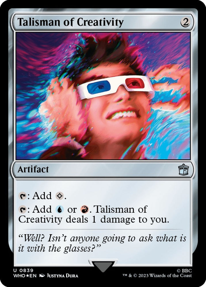 Image for Talisman of Creativity (Surge Foil) (839) [Universes Beyond: Doctor Who]
