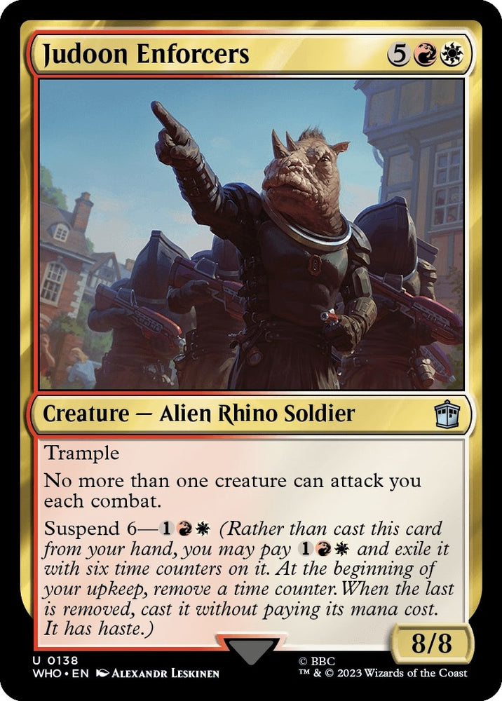 Image for Judoon Enforcers (138) [Universes Beyond: Doctor Who]