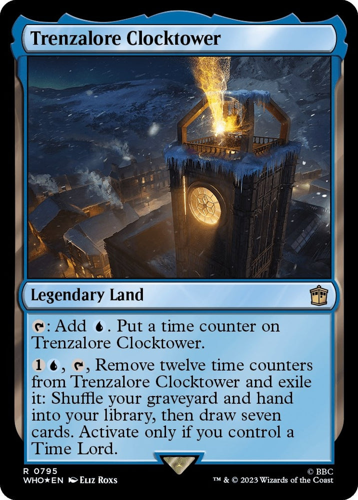 Image for Trenzalore Clocktower (Surge Foil) (795) [Universes Beyond: Doctor Who]