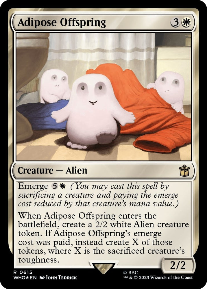 Image for Adipose Offspring (Surge Foil) (615) [Universes Beyond: Doctor Who]