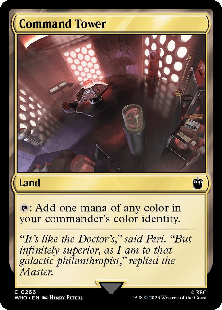 Image for Command Tower (0266) (266) [Universes Beyond: Doctor Who]