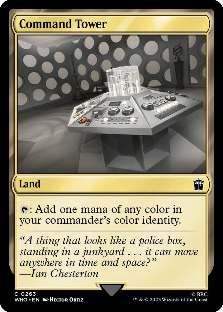 Image for Command Tower (0263) (263) [Universes Beyond: Doctor Who]