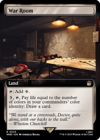 Image for War Room (Extended Art) (533) [Universes Beyond: Doctor Who]