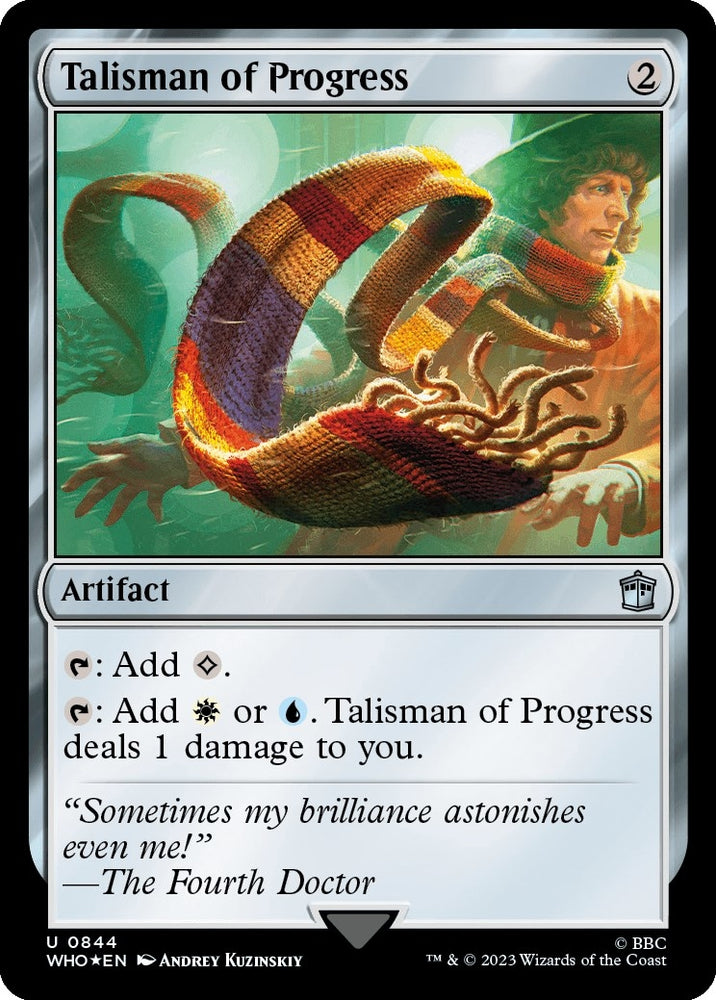 Image for Talisman of Progress (Surge Foil) (844) [Universes Beyond: Doctor Who]