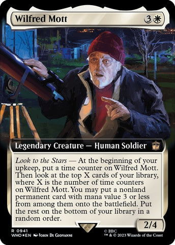 Image for Wilfred Mott (Extended Art) (Surge Foil) (941) [Universes Beyond: Doctor Who]