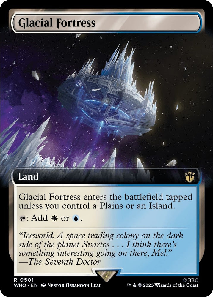 Image for Glacial Fortress (Extended Art) (501) [Universes Beyond: Doctor Who]