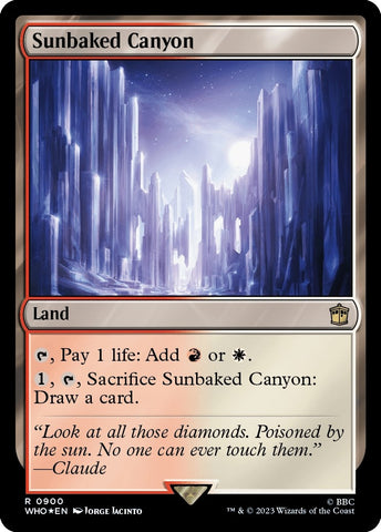 Image for Sunbaked Canyon (Surge Foil) (900) [Universes Beyond: Doctor Who]