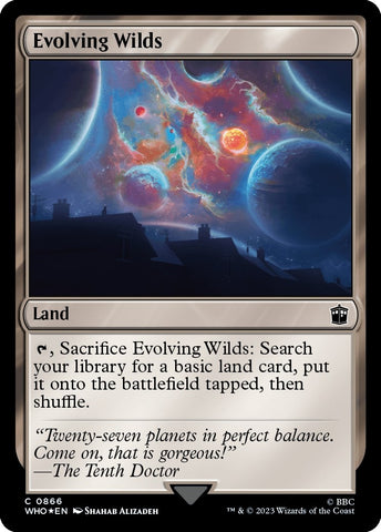 Image for Evolving Wilds (Surge Foil) (866) [Universes Beyond: Doctor Who]