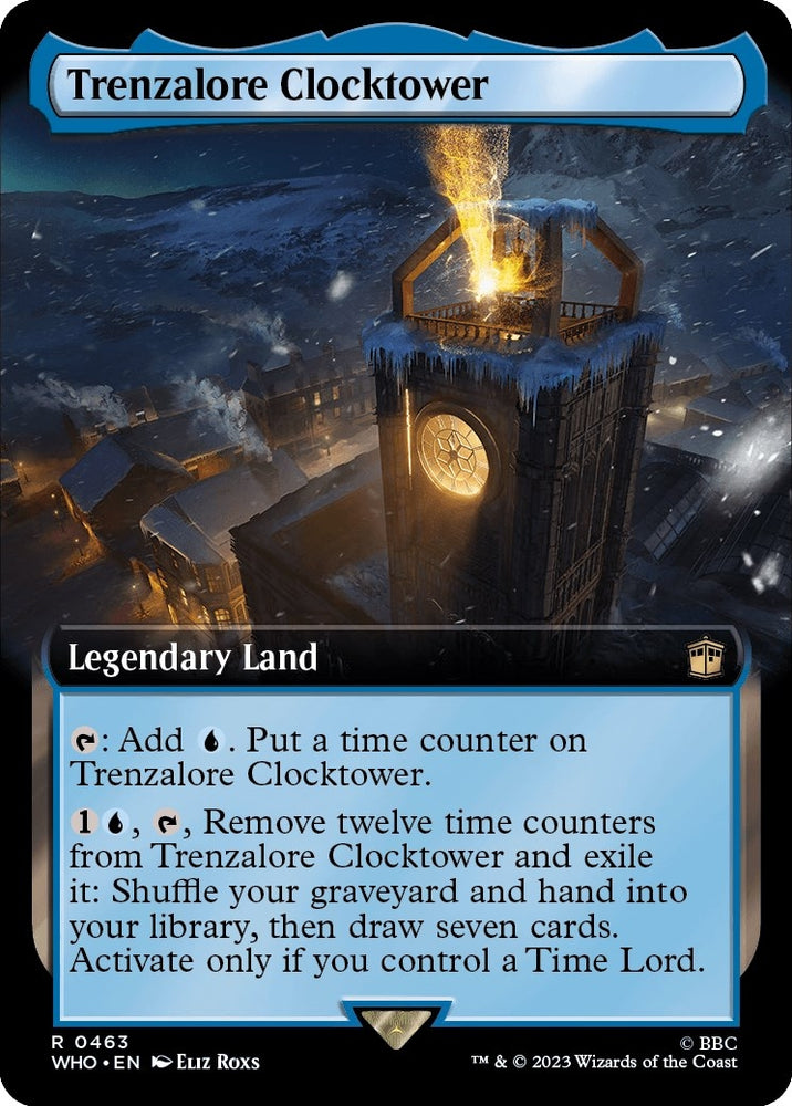 Image for Trenzalore Clocktower (Extended Art) (463) [Universes Beyond: Doctor Who]